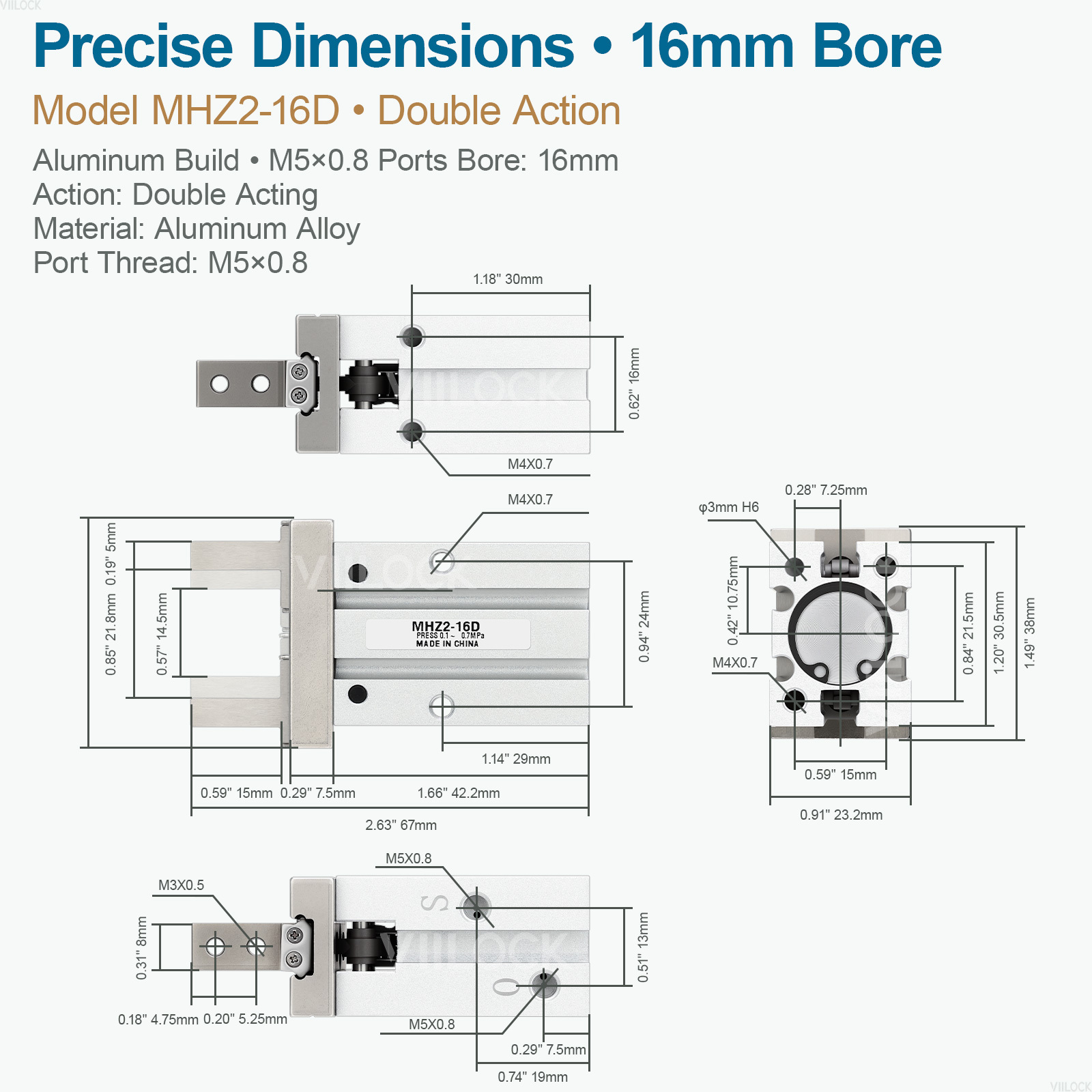 MHZ2-16D,VIILOCK,MHZ2-16D