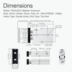 TN 20X25,VIILOCK,TN 20X25