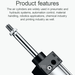 SC 32×200 Standard Double Acting Pneumatic Cylinder (Single Rod),VIILOCK,SC 32×200 Standard Double Acting Pneumatic Cylinder (Single Rod)
