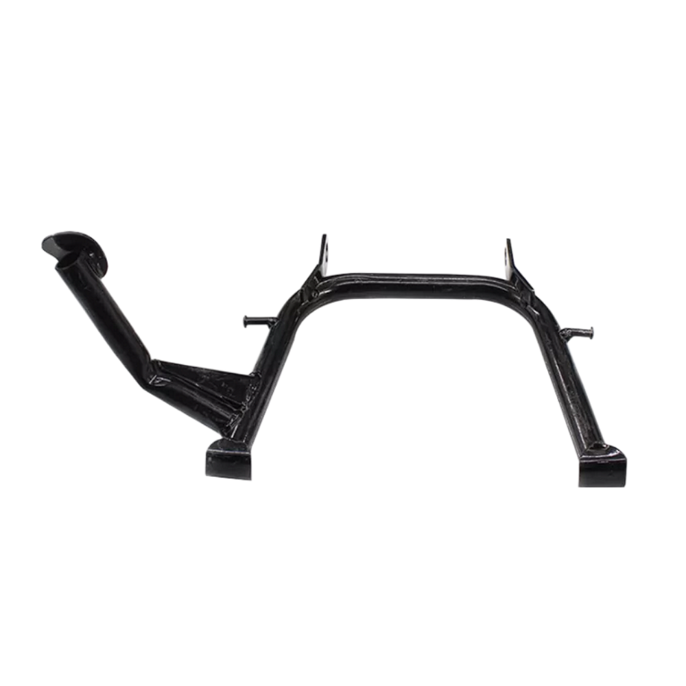 Moped motorcycle two side rear double kickstand, parking stand, support bracket