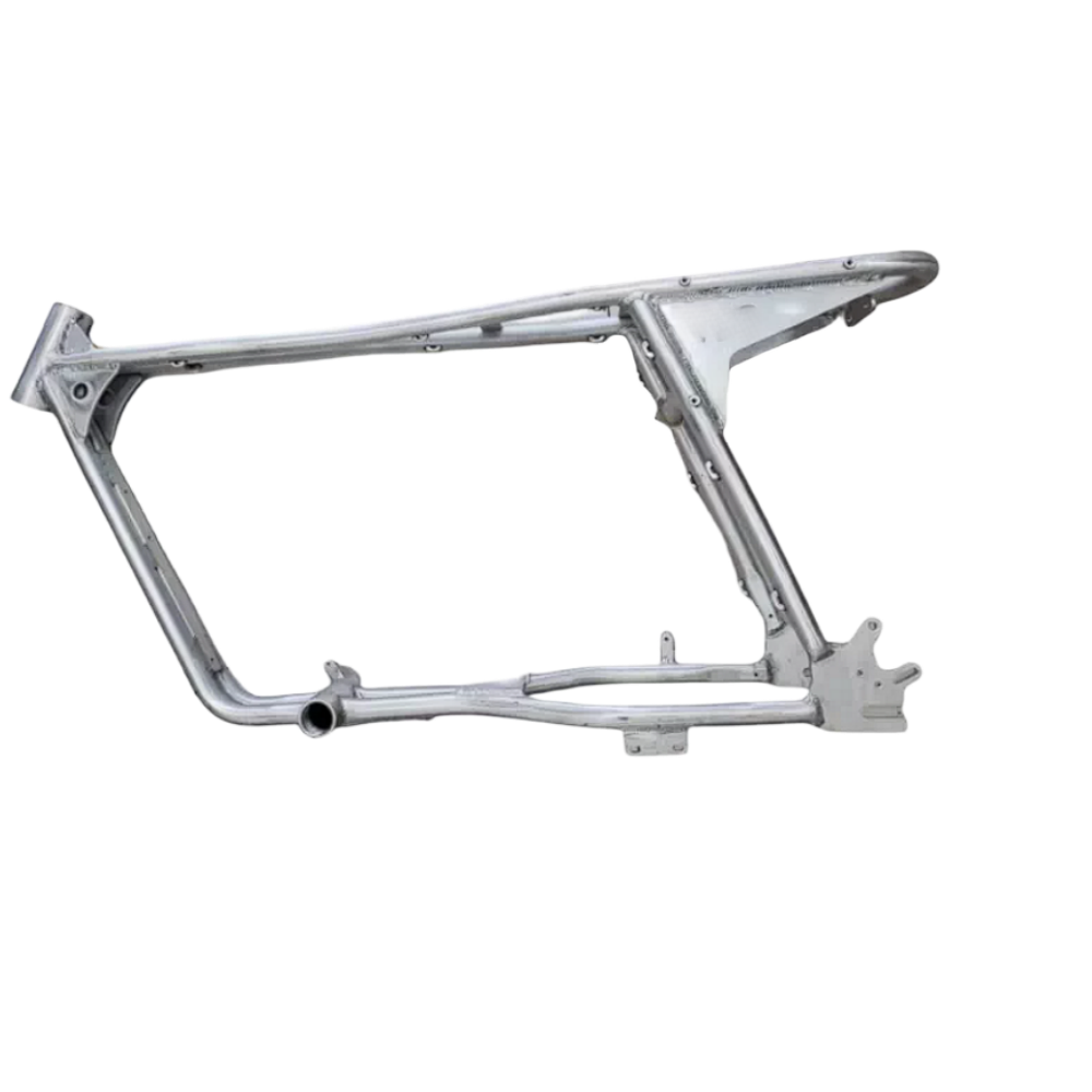 Electric motorcycle main frame aluminum alloy
