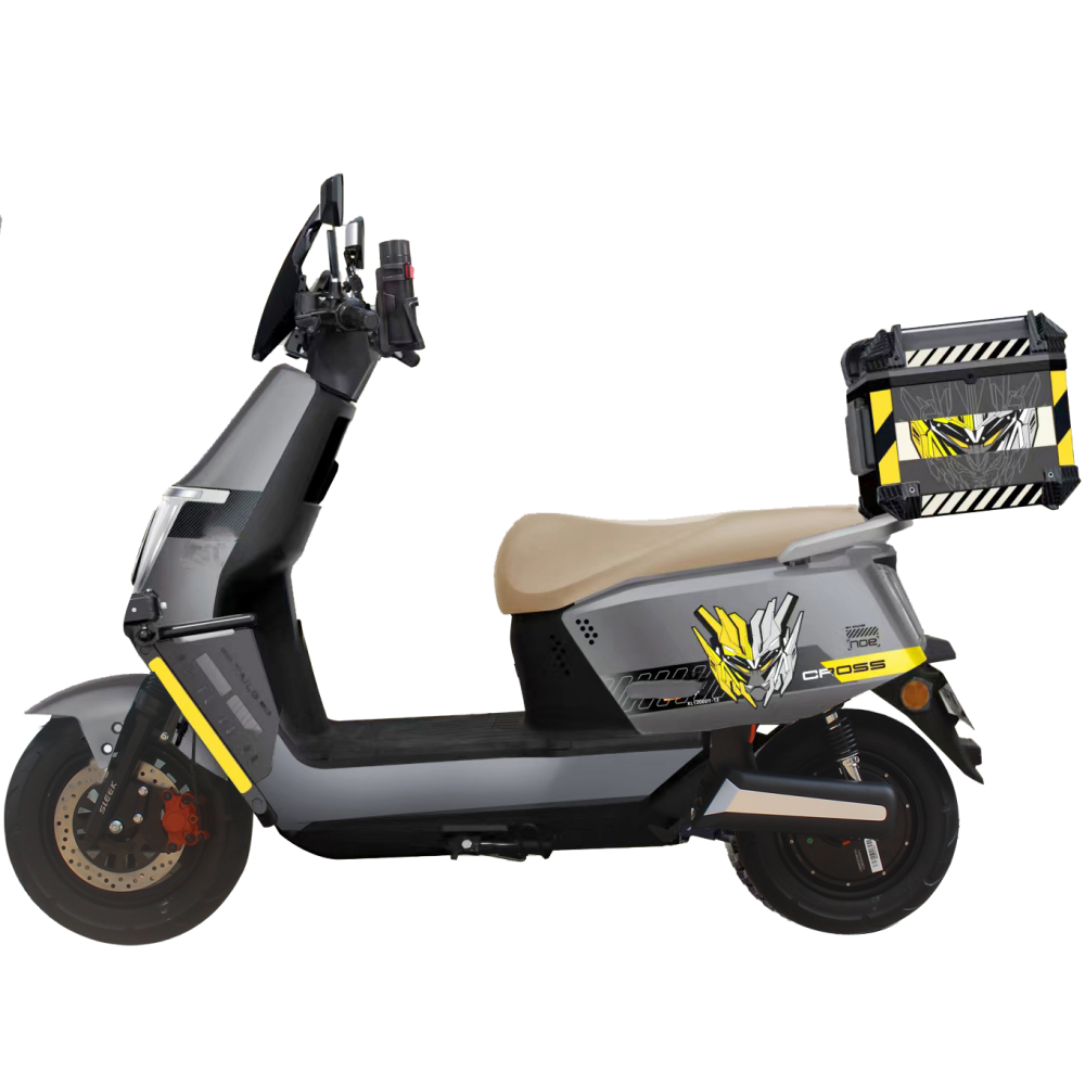 1200W 72V20AH Electric moped sport style 55km/h speed 50km range