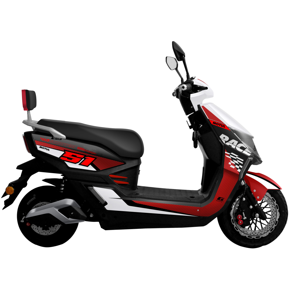 3000W 72V30AH Electric moped sport style 80km/h speed 50km range