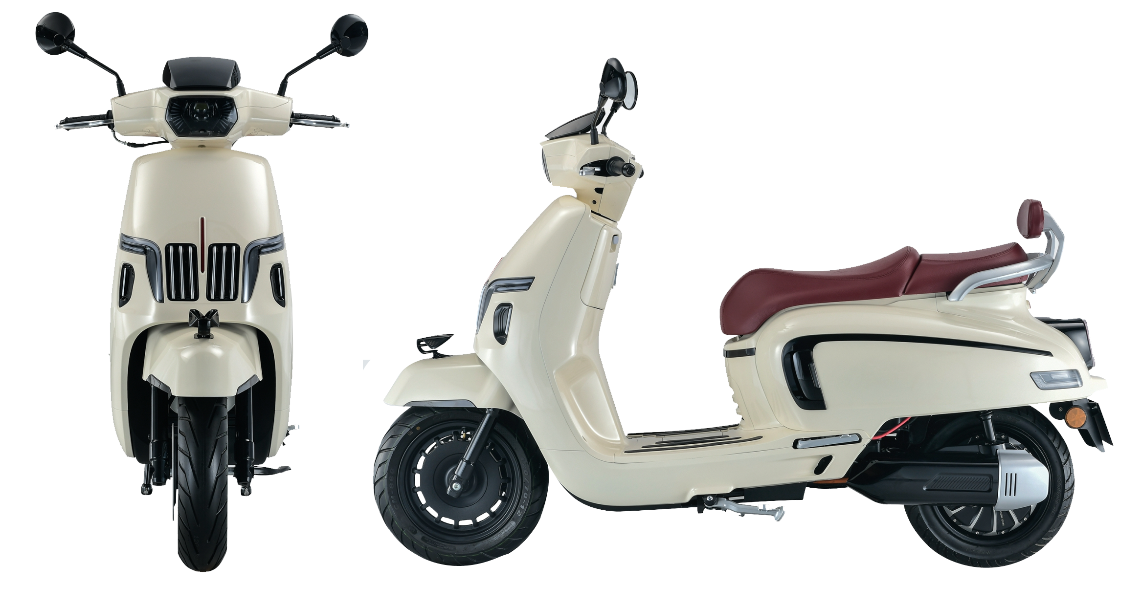 3000W 72V30AH Electric moped sport style 80km/h speed 50km range
