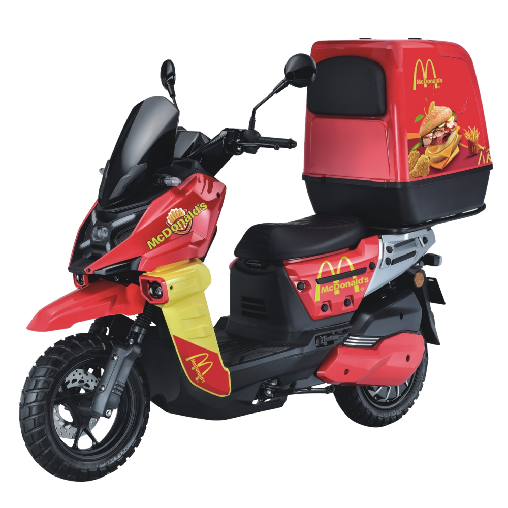 3000W 72V30AH Electric moped sport style 80km/h speed 50km range