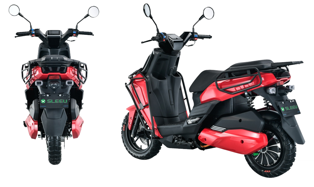 3000W 72V30AH Electric moped sport style 80km/h speed 50km range