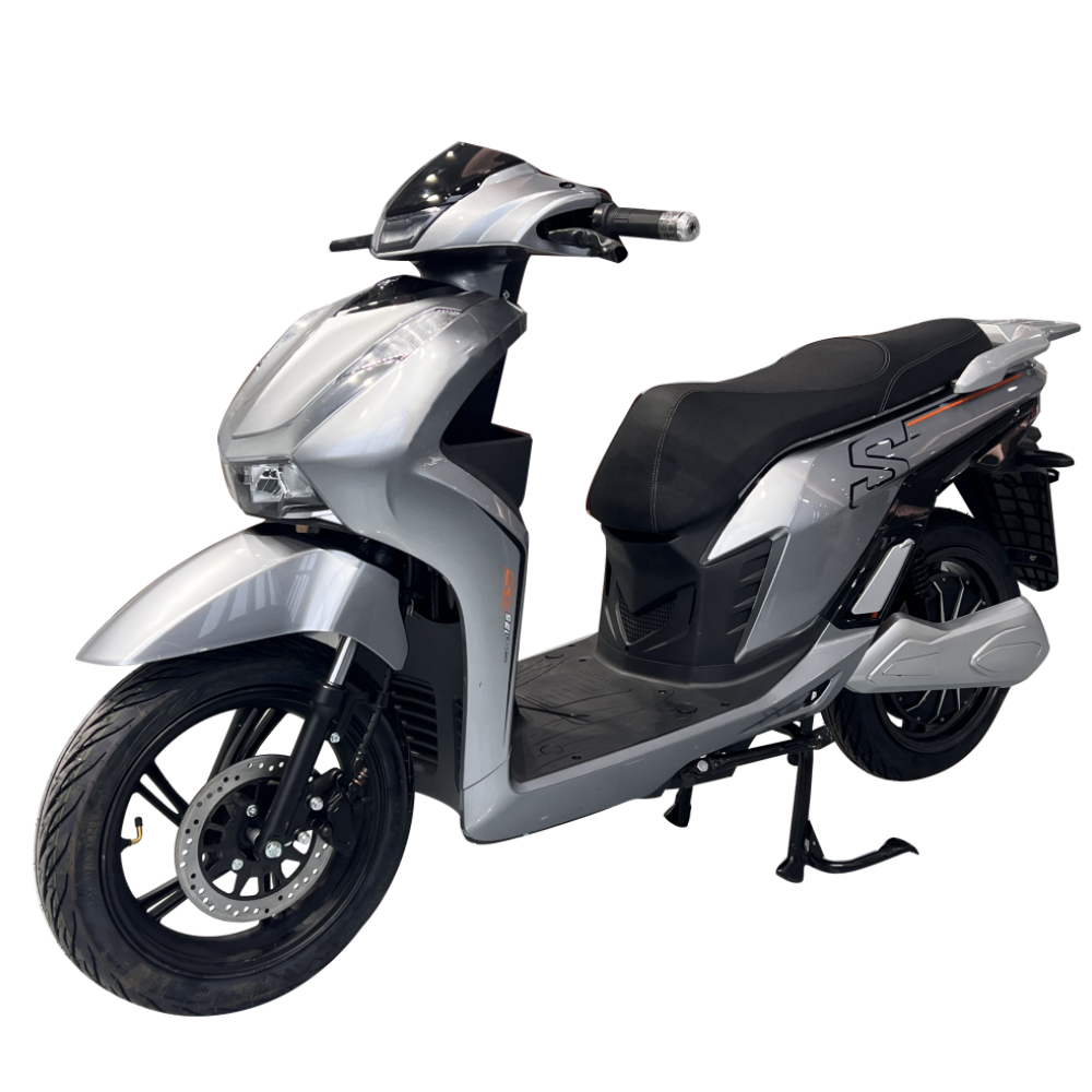 3000W 72V25AH Electric moped sport style 80km/h speed 50km range 14INCH wheel