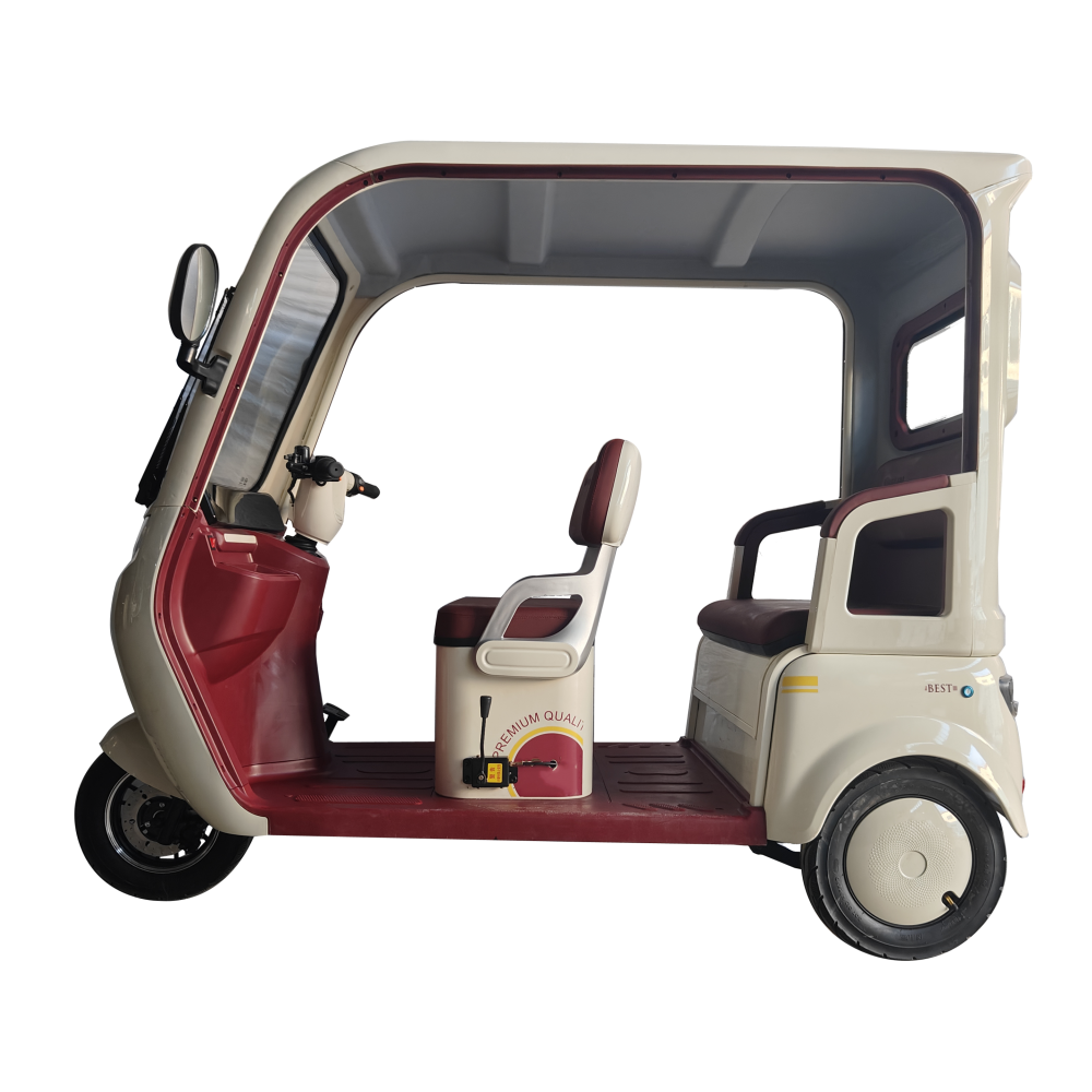 Big size Folder electric tricycle with carbin cover 2000W 25KM/H speed, 50km range
