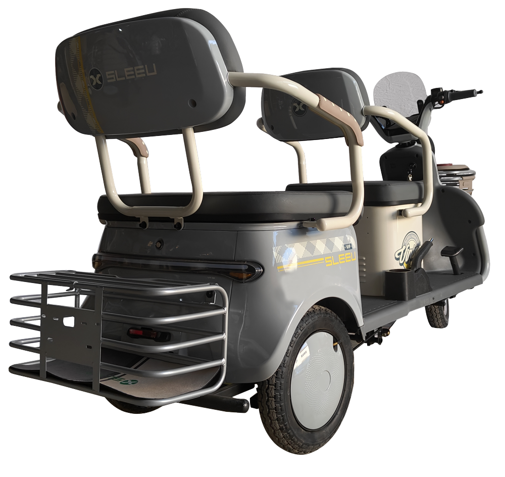 Folder electric tricycle 1000W 25KM/H speed, 50km range