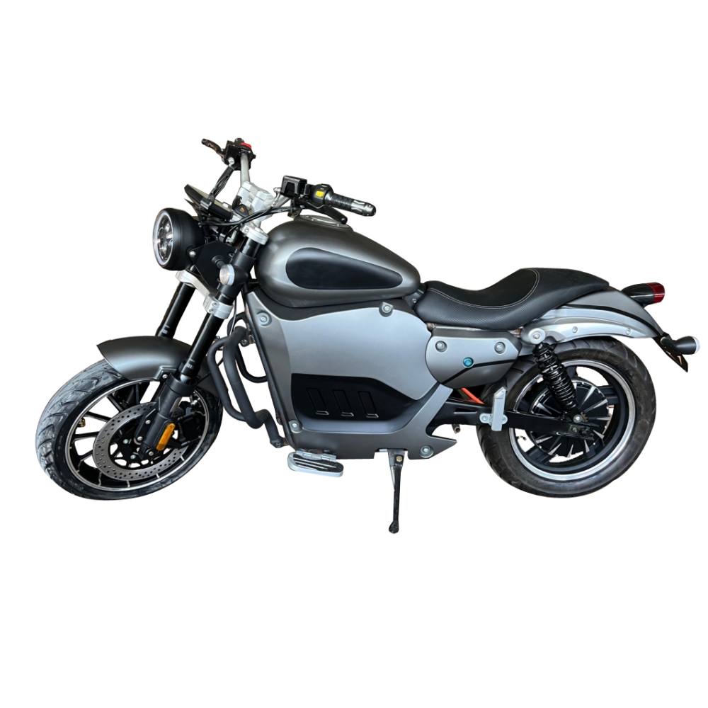 Electric motorcycle racing sport motor 17 inch BMW Harley style