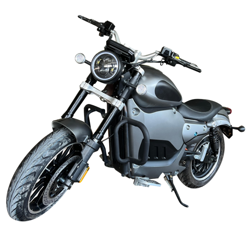 Electric motorcycle racing sport motor 17 inch BMW Harley style