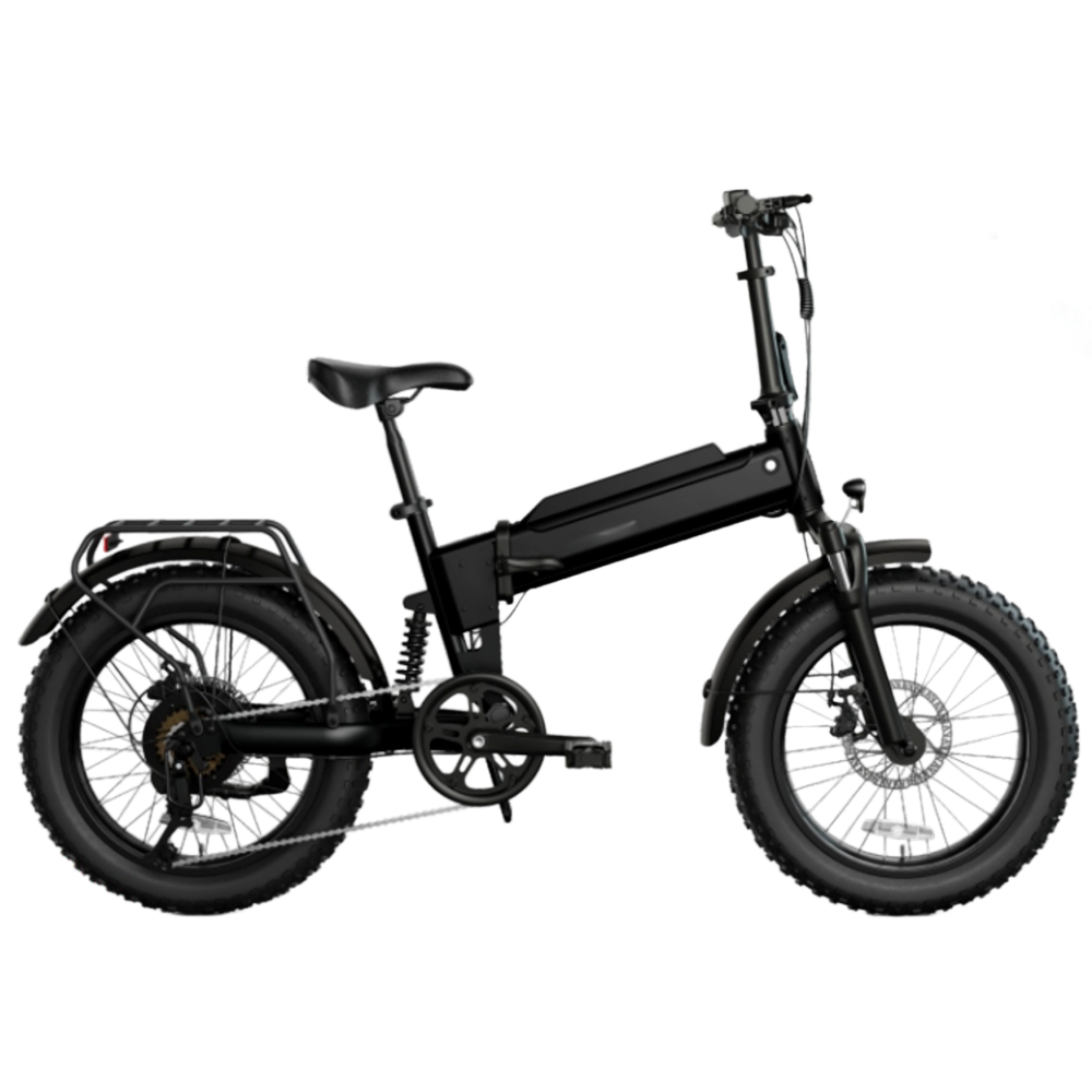 36V 20" Foldable Fat Tire  E-bike Low Cost Version 630W with big shock suspension