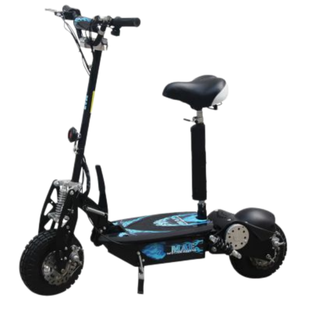 1000W big 10 Inch fat wheels tyres fast motor strong climbing aluminum alloy Portable easy folding mountain electric kick scooters