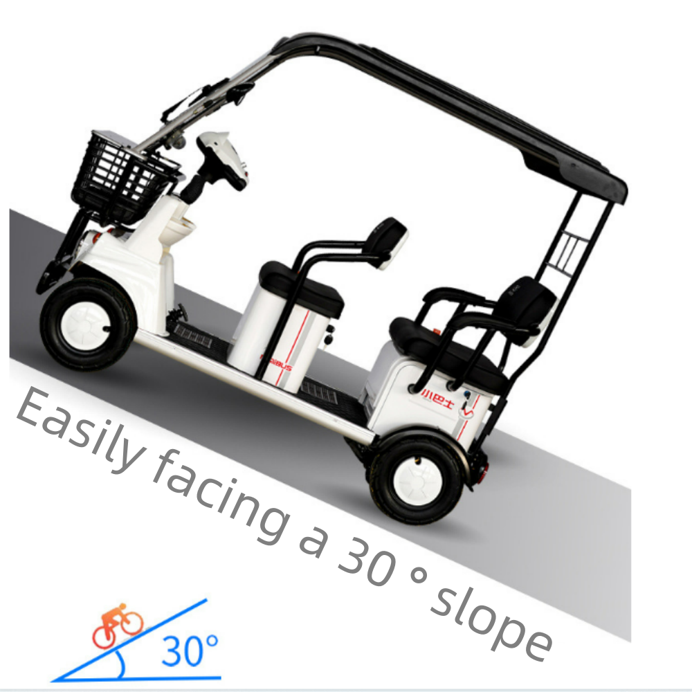 Chaowei battery super torque pick-up-children elderly electric tricycle with canopy