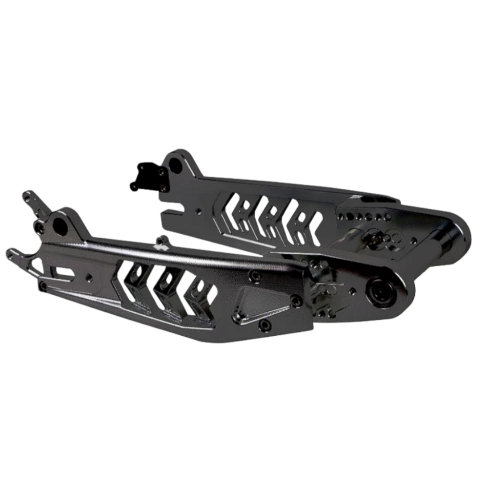 3D Extended Hollow Adjustable Fishbone Swingarm for NIU N1S, Modified E-Bike Aluminum Alloy Frame for electric moped motorycle
