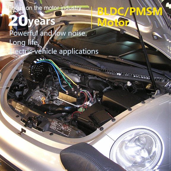 Promotion 72V/96V 20KW BLDC Electric Car & Boat Conversion Kit Brushless Motor IP65 From Golden Motor