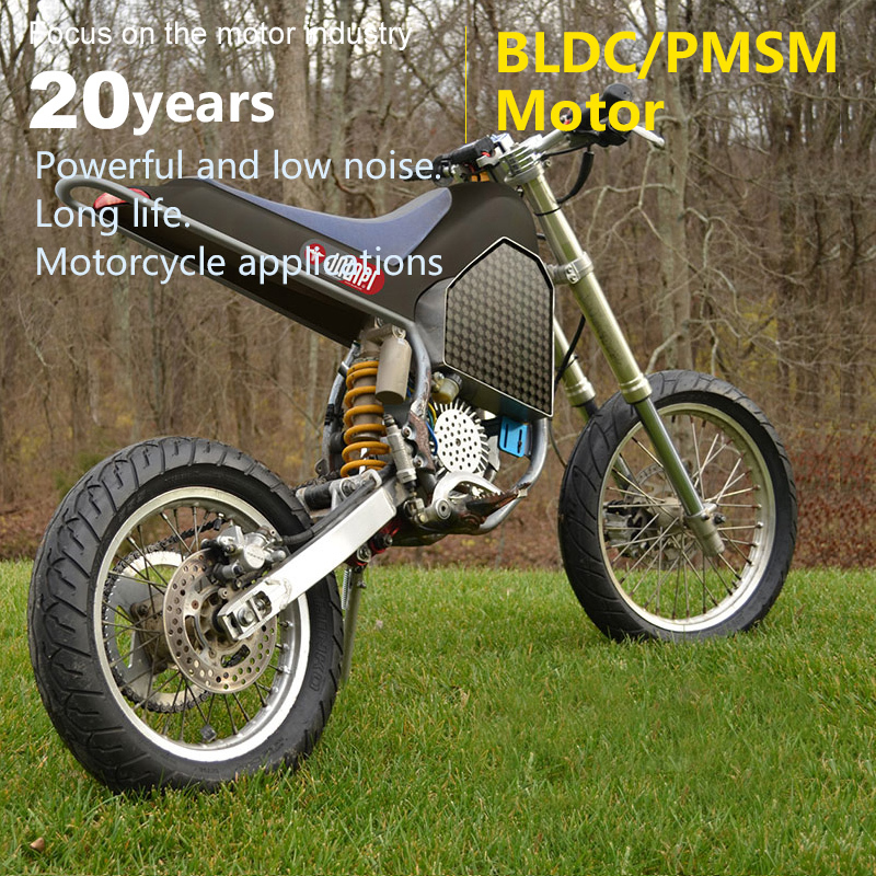 PMSM Motor 1.5kW Electric Motorcycle Conversion Kit 48V/60V for Motorcycle