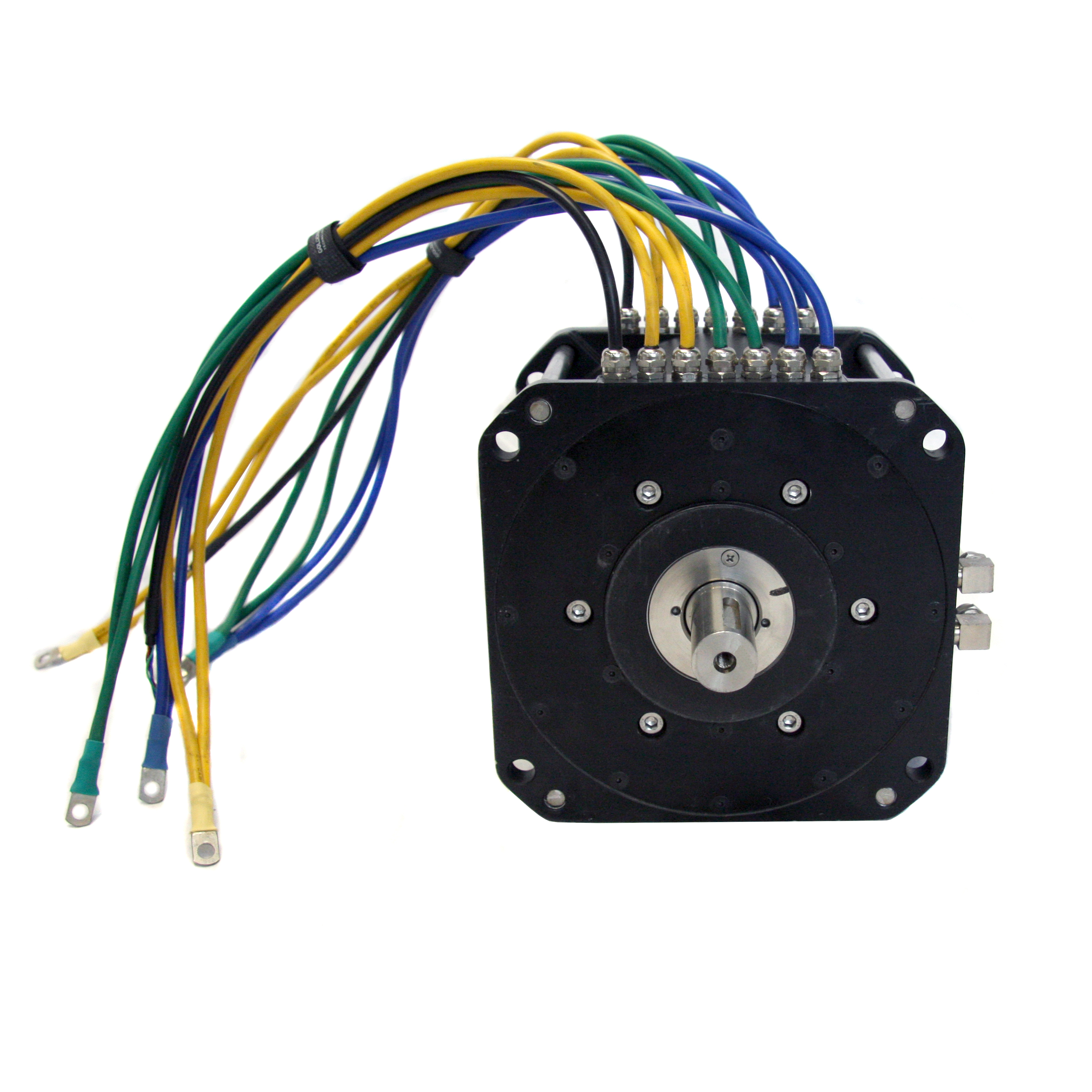 15KW 72V/96V 3500rpm BLDC PMSM Electric Car Motor IP65 Protection >90% Efficiency