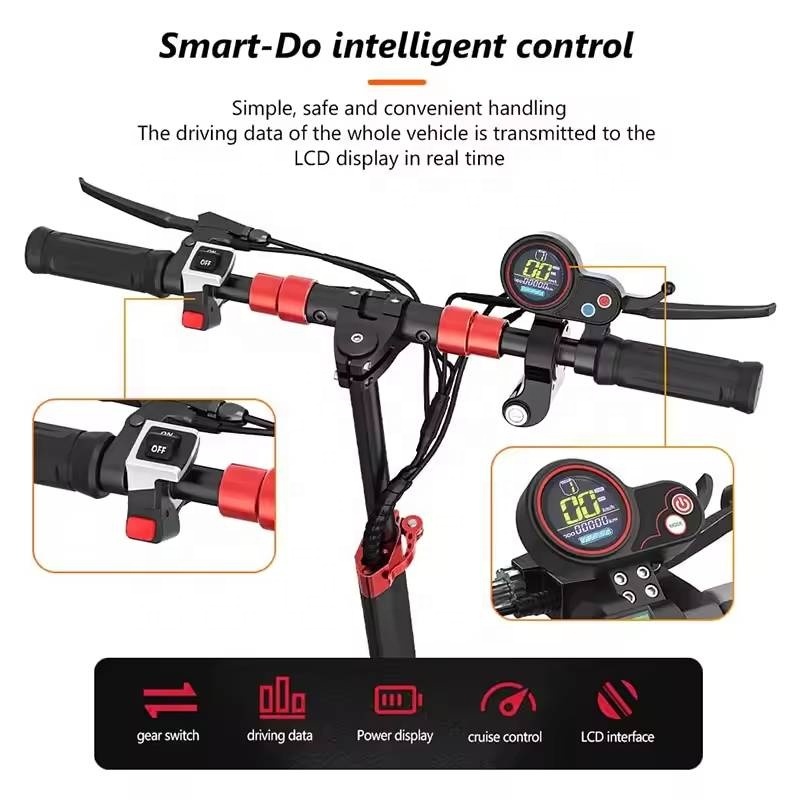 Electric Scooter for Adults E-scooters Folding Electric Scooter Two Wheel Brush-less Motor
