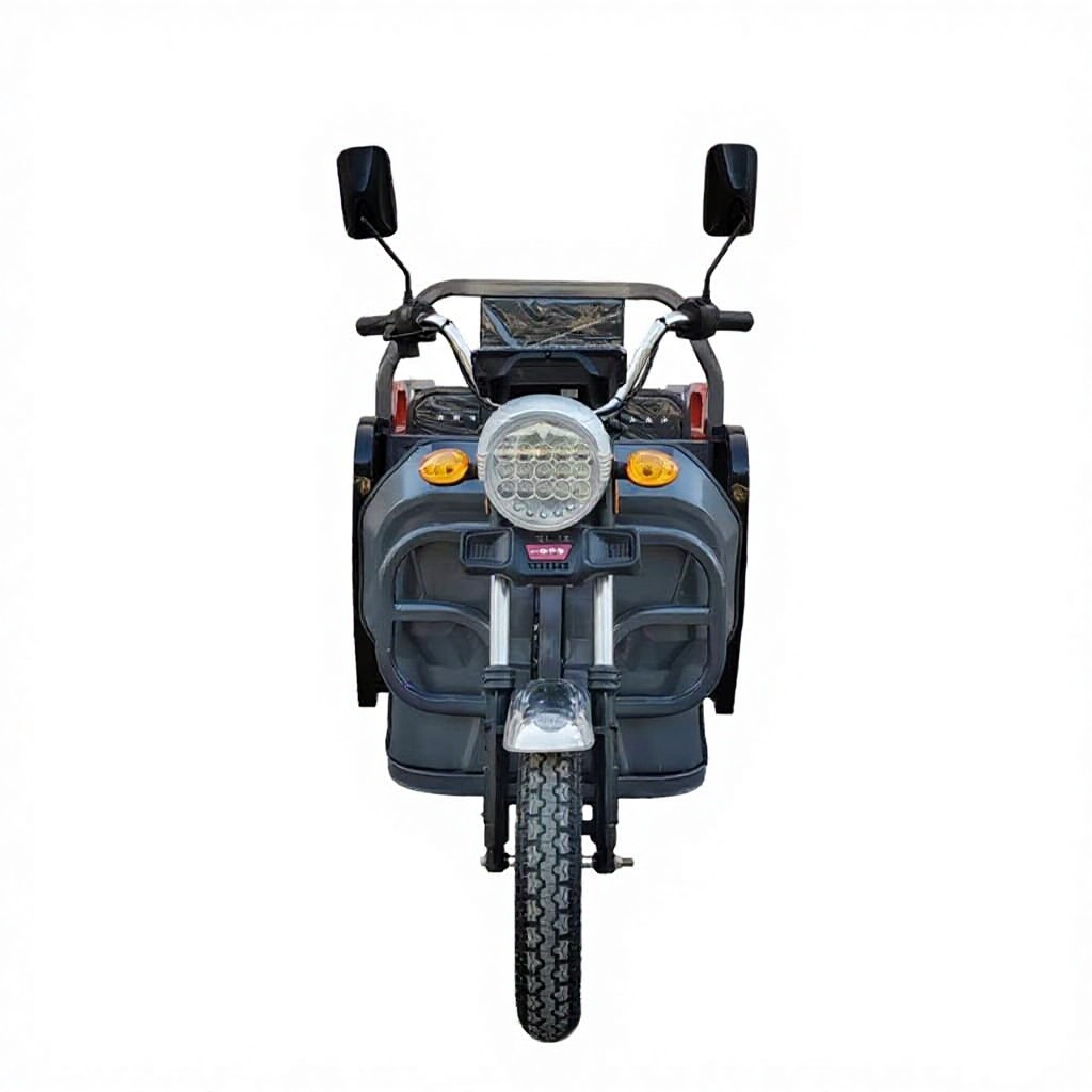 Electric Three-Wheeled Tricycle Open Flatbed Cargo Transport Export Battery-Powered High-Capacity 200-300kg 30km/h