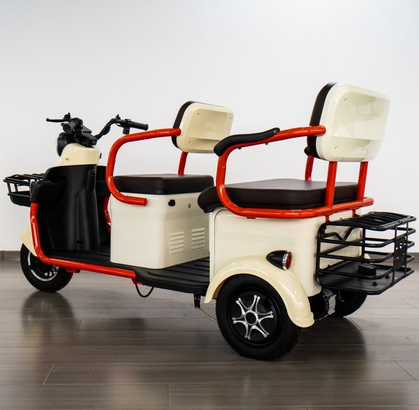 2025 Factory Quality Electric Trike for Adults Modern Style Electric Bicycle with Fat Tire Electric Tricycle