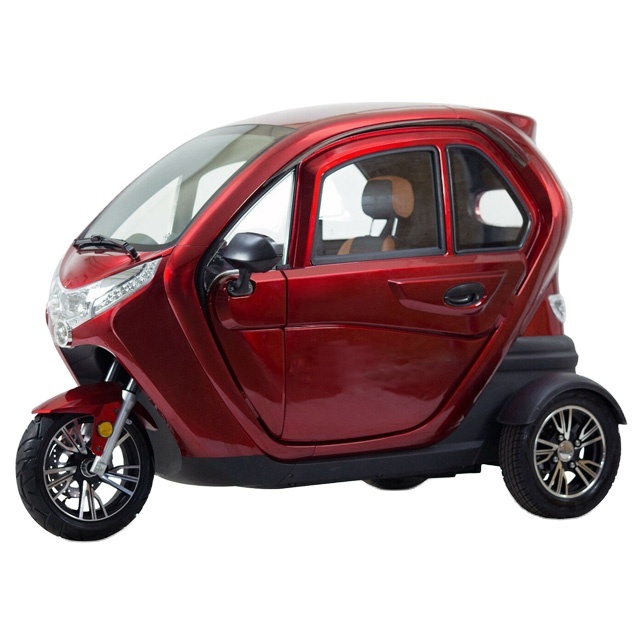 AERA EEC COC Approval 2200W Electric Tricycle 3 Wheel Scooter with 72V45Ah Lead-acid Battery 45km/h Double Seat