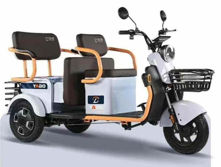 Electric Tricycle 3-Wheeler Scooter 1000W Motor 140km Range for Adults Cargo & Passenger
