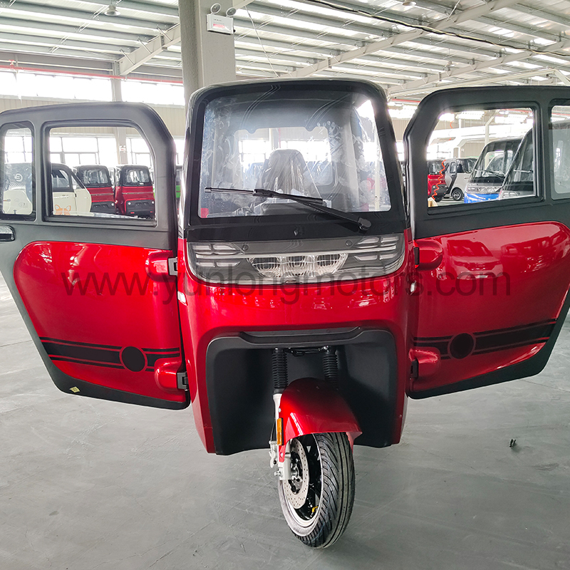 Electric Tricycle with EEC Le Approved 3 Wheels Electric Trike Enclosed Electric Scooter No Driver License for Old People Sale