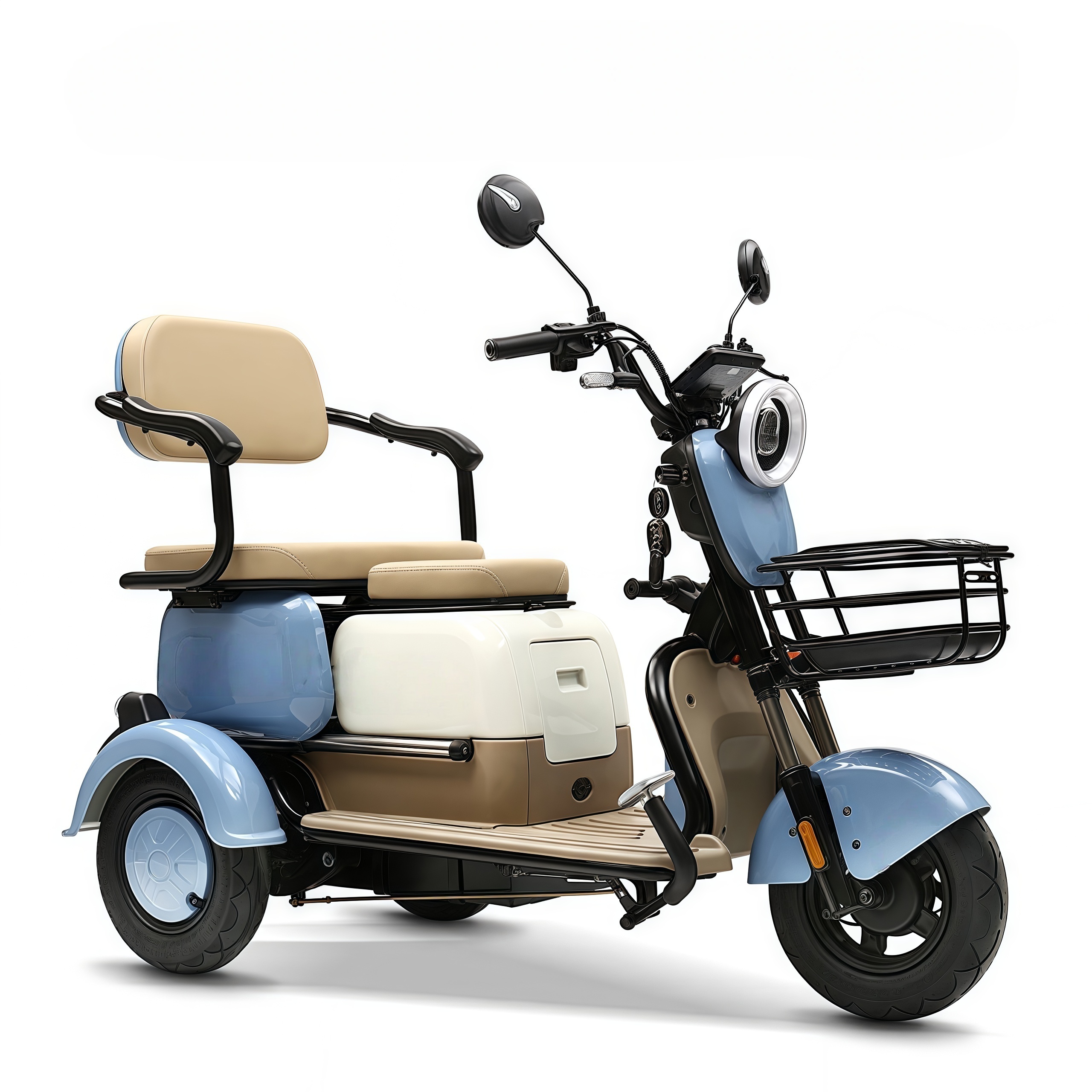 Energy-Saving 3-Wheel Electric Tricycle Efficient Electric Bike