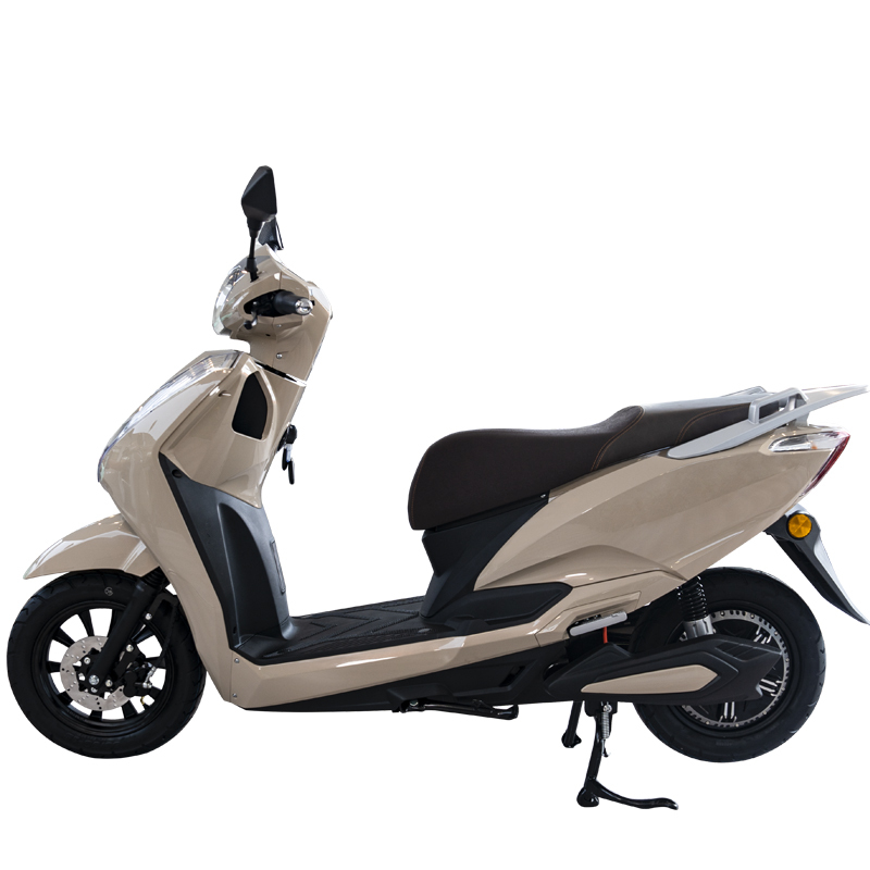 Adult Electric Motorcycle 12 Inch 1200W Pedal Moped 72V >80km/h Lithium Battery Steel Frame KeywayEV K052 Wuxi Factory Supply