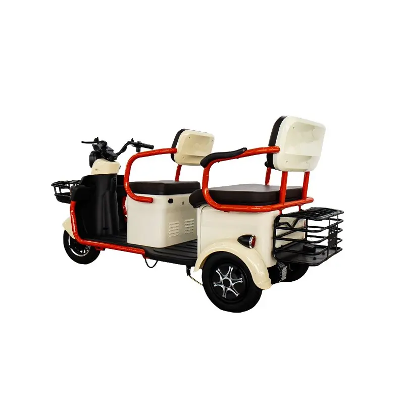 2025 Factory Quality Electric Trike for Adults Modern Style Electric Bicycle with Fat Tire Electric Tricycle