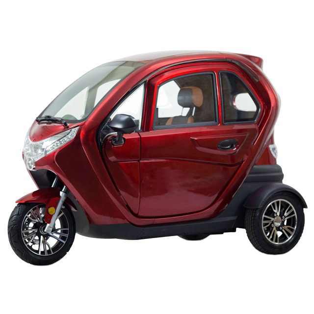 AERA EEC COC Approval 2200W Electric Tricycle 3 Wheel Scooter with 72V45Ah Lead-acid Battery 45km/h Double Seat
