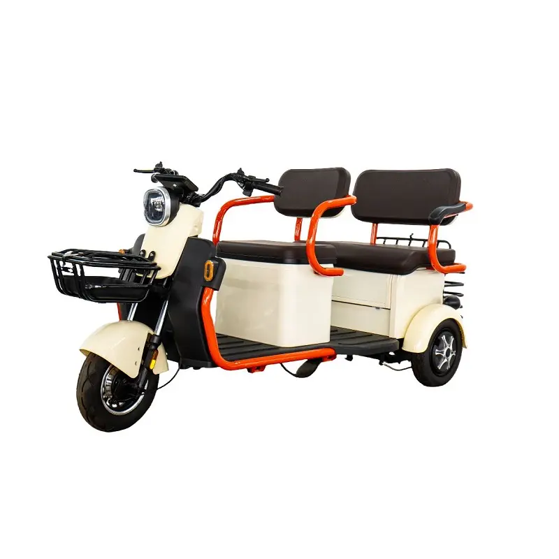 2025 Factory Quality Electric Trike for Adults Modern Style Electric Bicycle with Fat Tire Electric Tricycle
