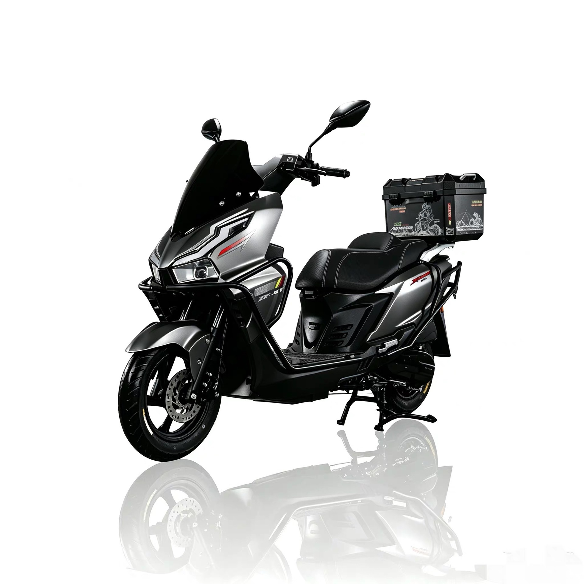 New Electric Scooter 2000W 80km/h Adult Commuting Zhejiang Origin