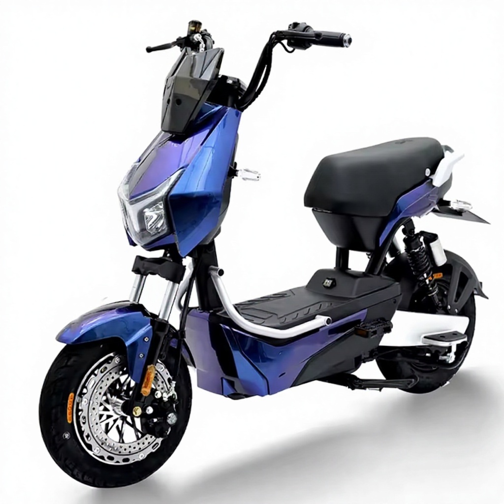 Hot Sale Adult Electric Moped Scooter Removable Lithium Battery Disc Brake Two Wheel City Commuter Electric Bike