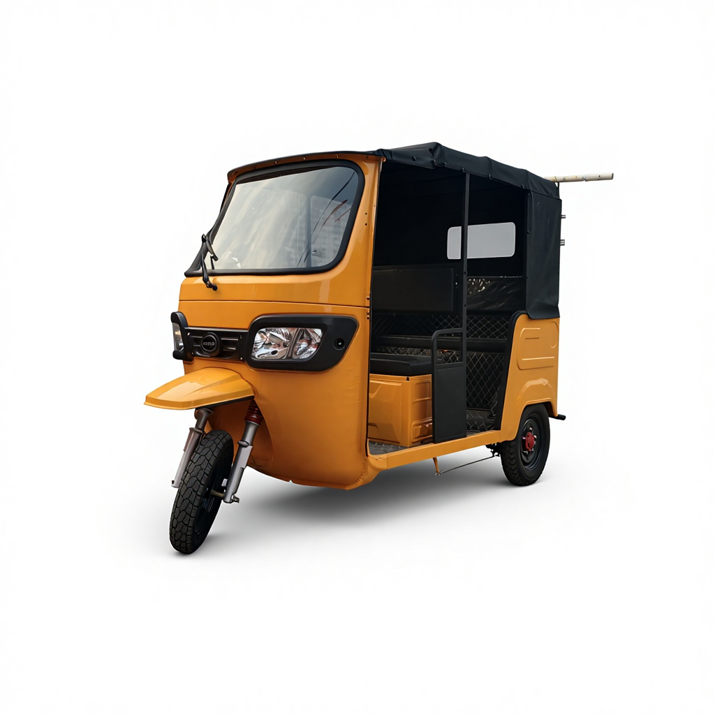 Best Selling Model 60V Open Electric Tricycles with 6 Seater 1000W 400kg Payload Capacity for Cargo Use