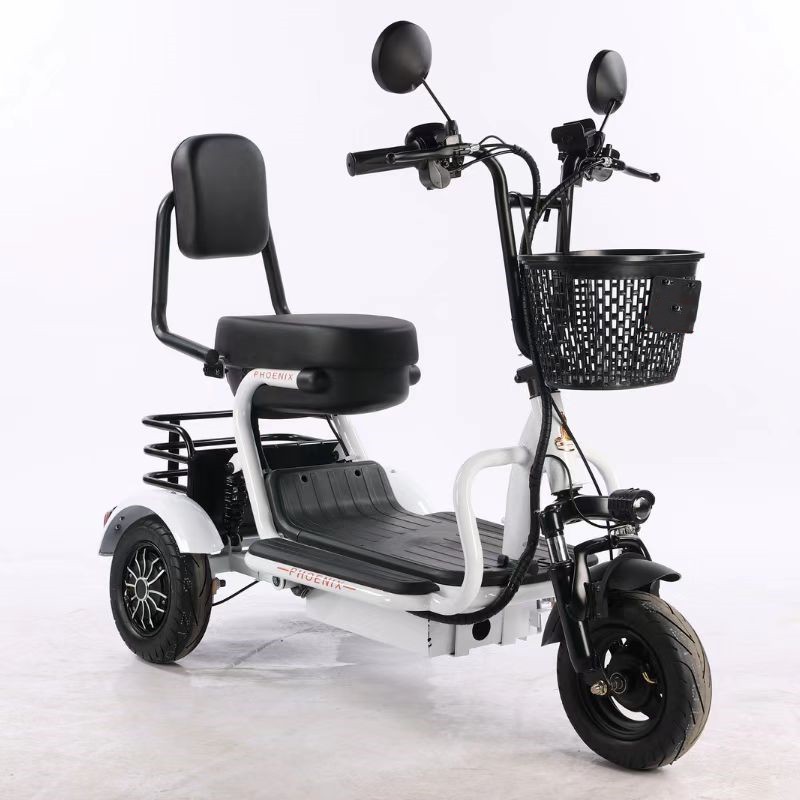 Tricycle Motorized Folding Adult Electric Bicycle Three Wheel Electric Scooters Electric Tricycle for Disabled Man