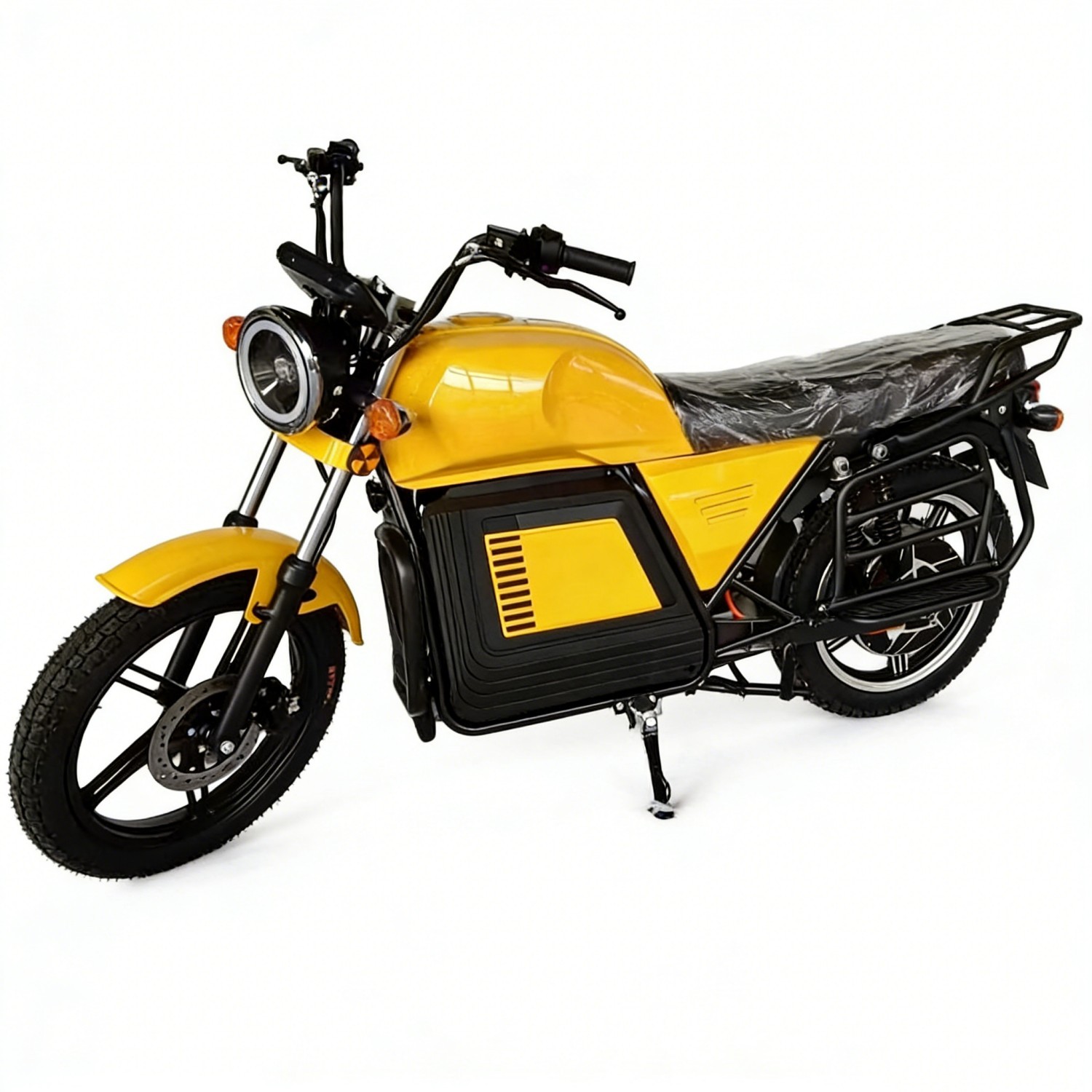Large Electric Motorcycle with Two Lithium Battery 72V 35A Two Set 5000W Motor and Strong Load Capacity Max Speed 80-120km/h