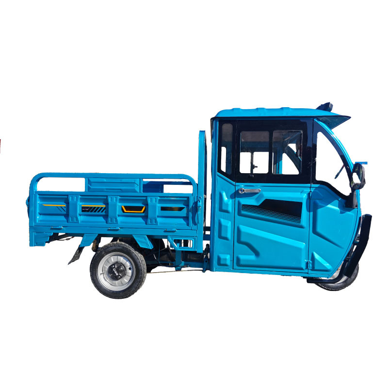 JOYKIE 850W Motor Electric Cargo Van Tricycle 1000W Power 48V Voltage Closed Body Electric Trike for Passenger Use Made in China