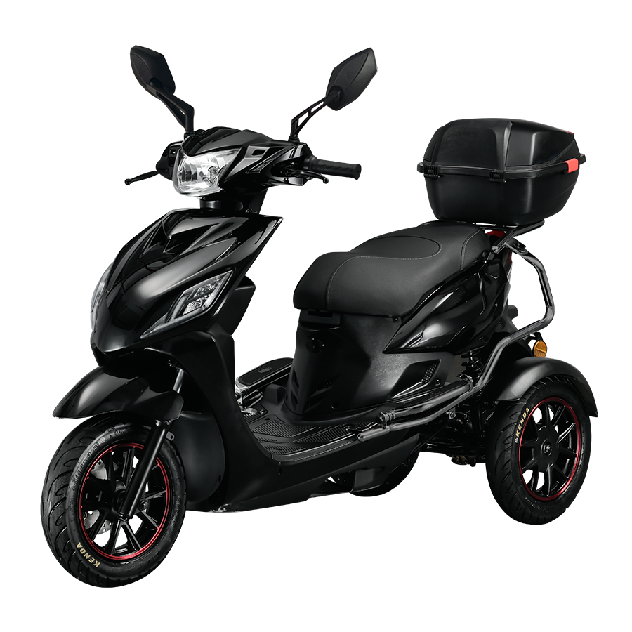 2025 High Speed 3-Wheel Adult Electric Motorcycle Scooter 35km/h Lithium Battery Electronic System Brushless Made Aluminum Alloy