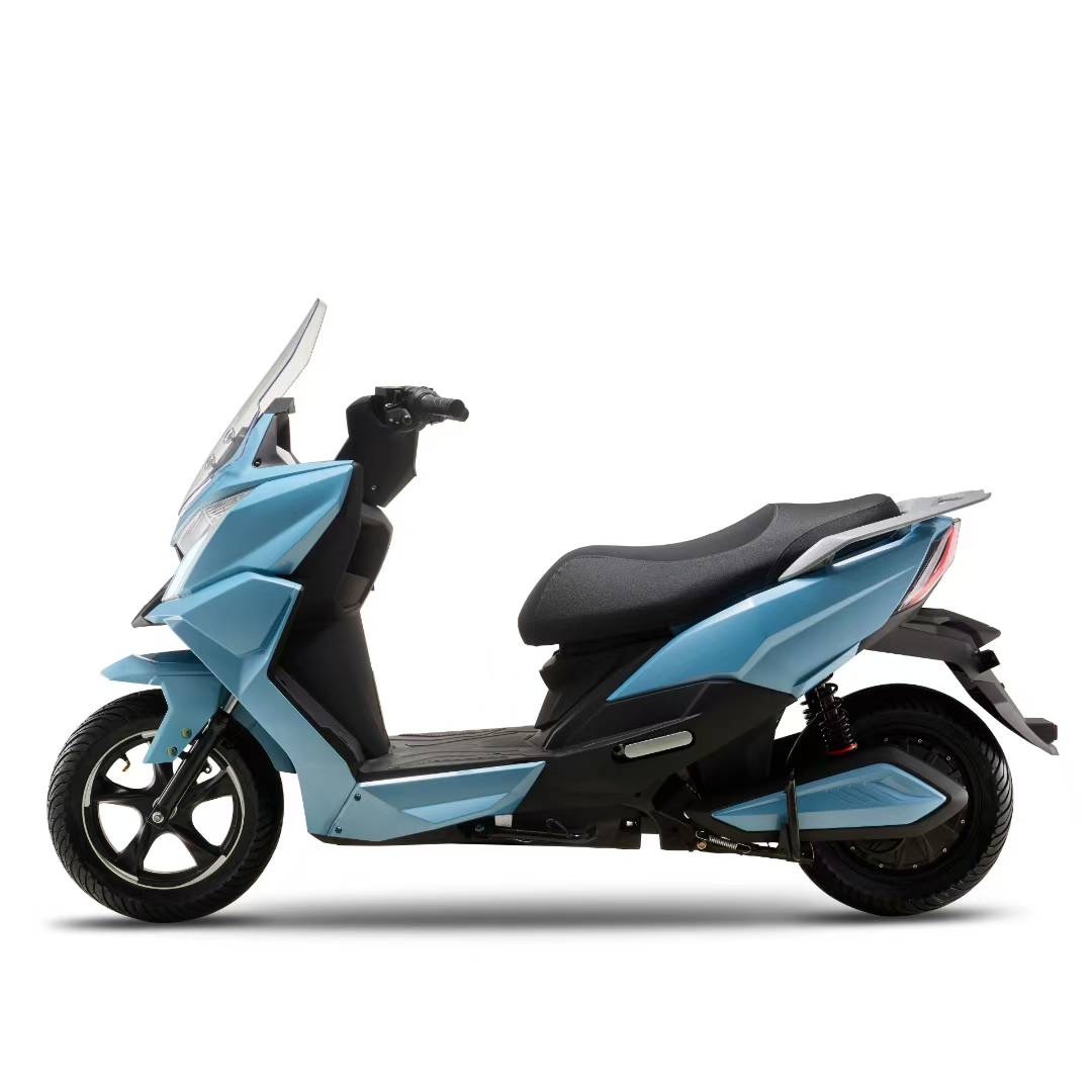 Zhejiang China Sportbikes New M6 2000W Black Electric Moped 1500W Motor 72V 48V Lithium EEC Certificate Approved 60km/h Scooter