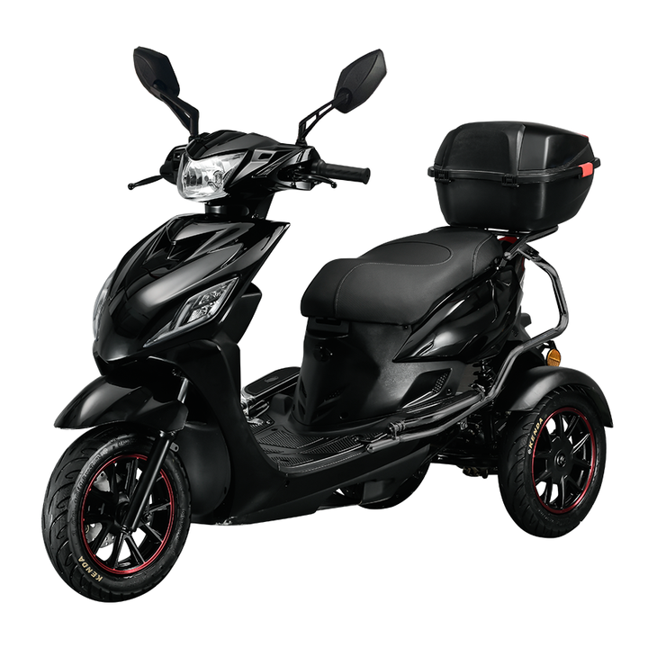 2025 High Speed 3-Wheel Adult Electric Motorcycle Scooter 35km/h Lithium Battery Electronic System Brushless Made Aluminum Alloy