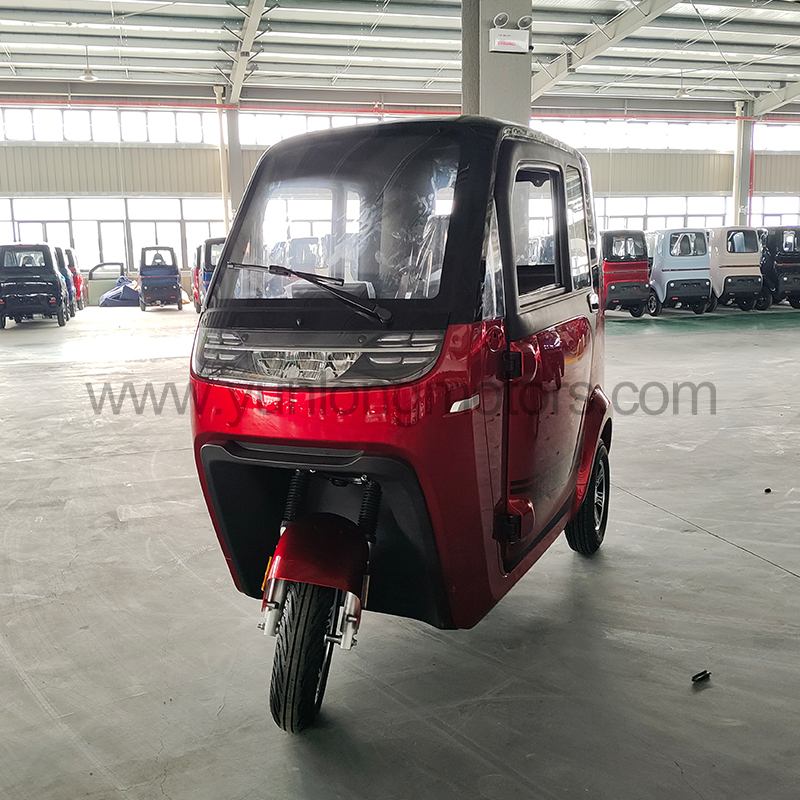 Electric Tricycle with EEC Le Approved 3 Wheels Electric Trike Enclosed Electric Scooter No Driver License for Old People Sale