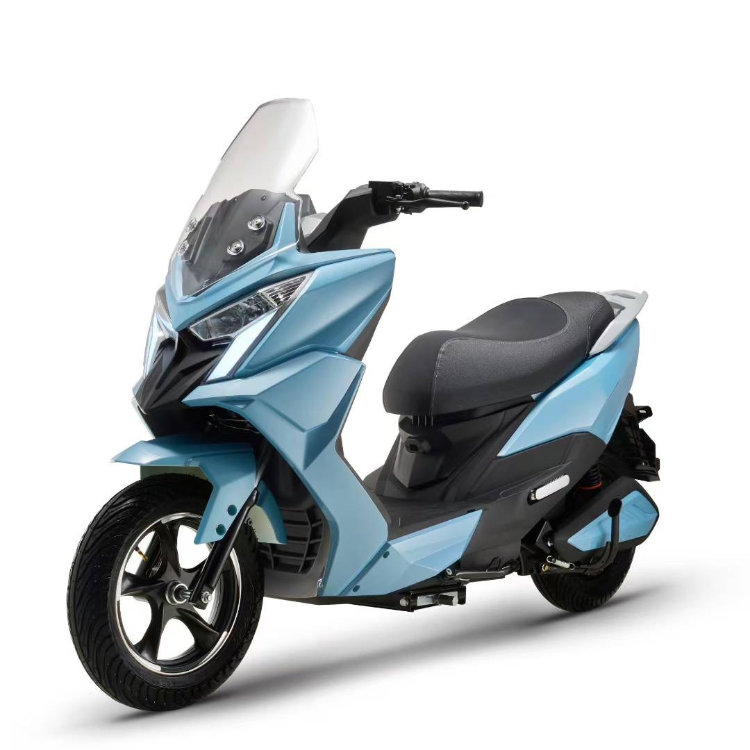 Zhejiang China Sportbikes New M6 2000W Black Electric Moped 1500W Motor 72V 48V Lithium EEC Certificate Approved 60km/h Scooter