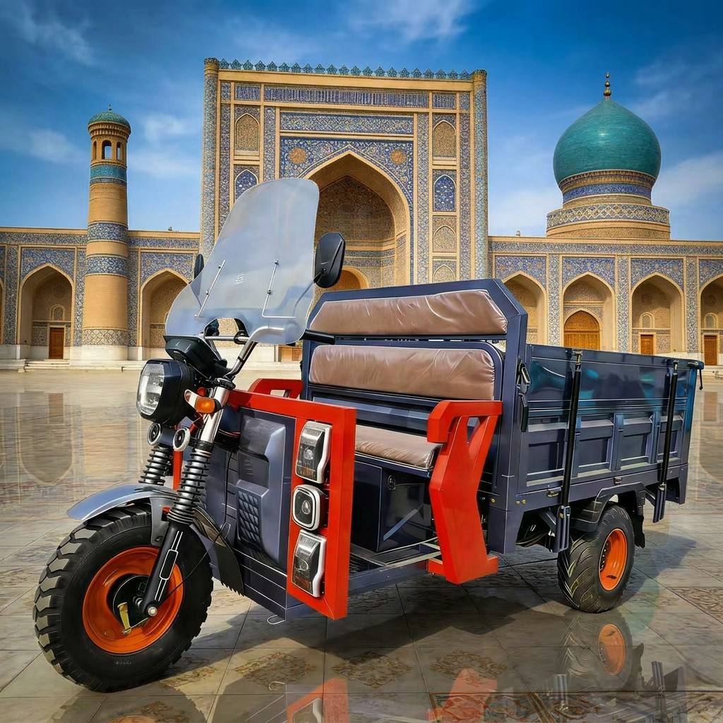 3 Wheel Scooter Heavy-Duty Agriculture Electric Tricycle for Efficient Farming Needs
