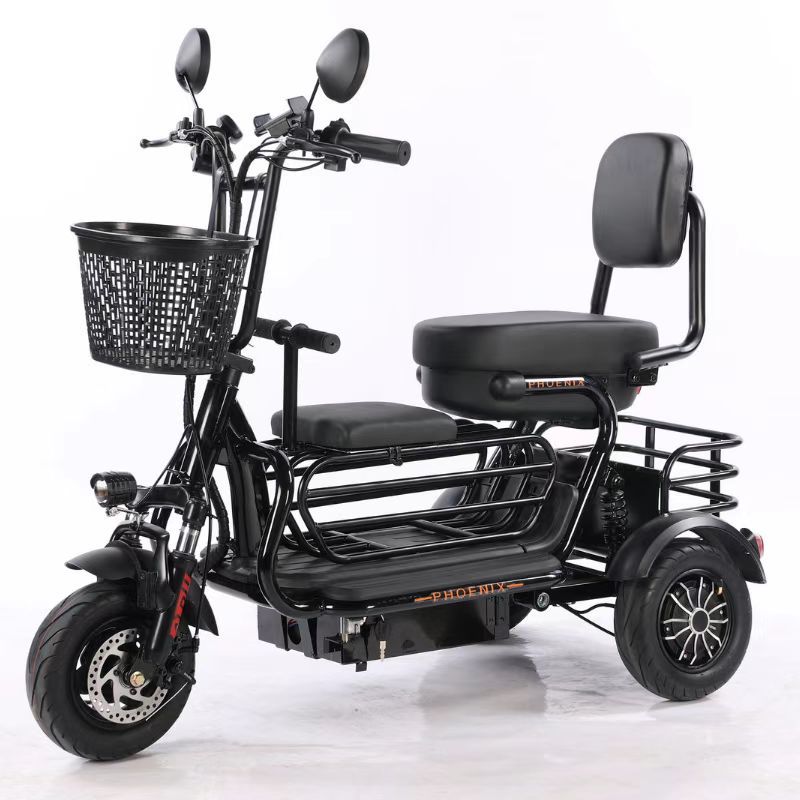 Tricycle Motorized Folding Adult Electric Bicycle Three Wheel Electric Scooters Electric Tricycle for Disabled Man
