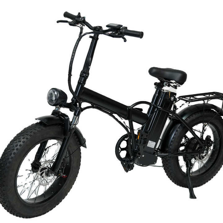 Electric Bicycle High Speed Steel Frame 20 Inch Snow Tire 15AH Lithium Battery Brushless Motor 500W Electronic