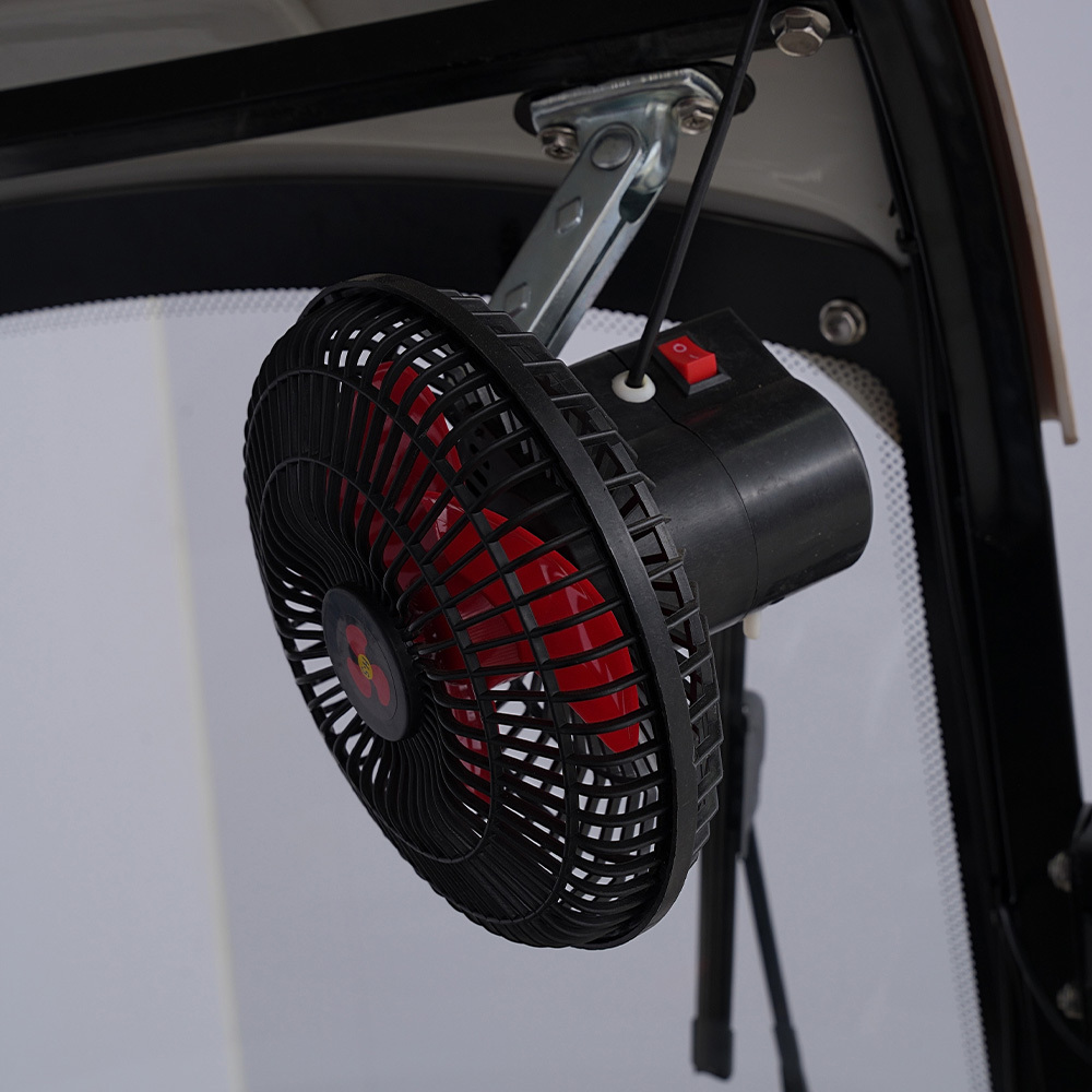 Holladay 800W Electric 6-seater Quadricycle 10 Inch Electric Quadricycle Climbing 40km Range Electric Passenger Vehicle