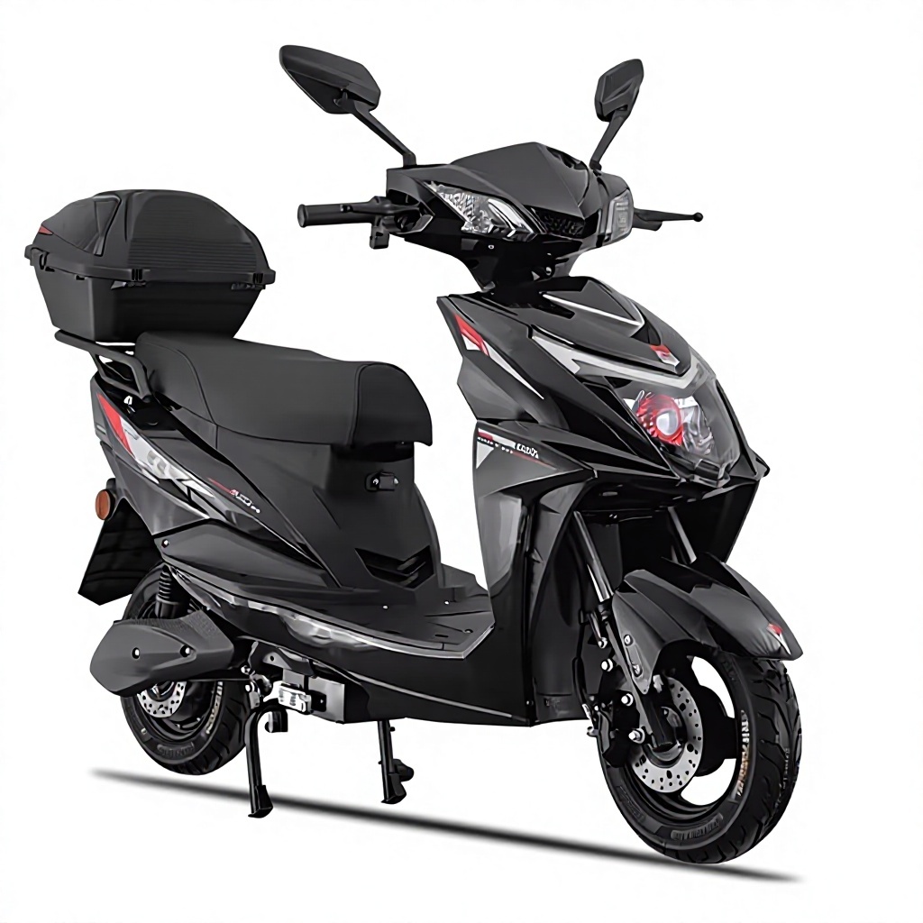 1500W High-speed Electric Motorcycle 60km/h 280kg Load Capacity 108kg Curb Weight Unisex for Long-distance Freight