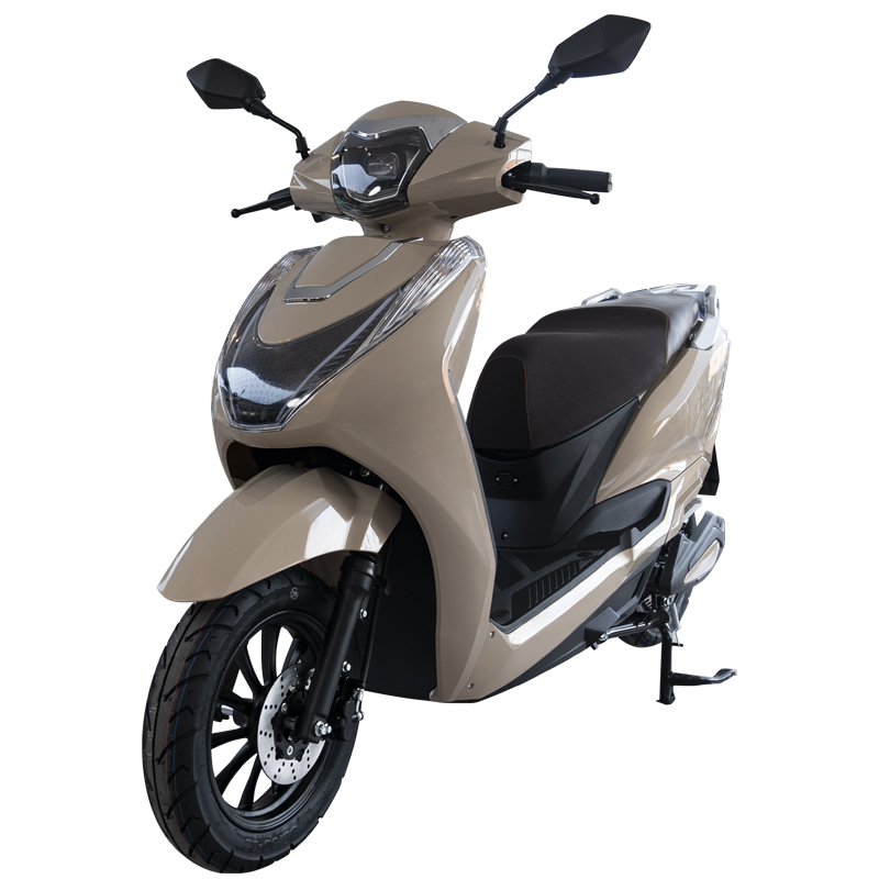 Adult Electric Motorcycle 12 Inch 1200W Pedal Moped 72V >80km/h Lithium Battery Steel Frame KeywayEV K052 Wuxi Factory Supply